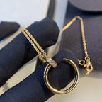 ¡®Imperial¡¯JUSTE NECKLACE PINK GOLD DIAMONDS