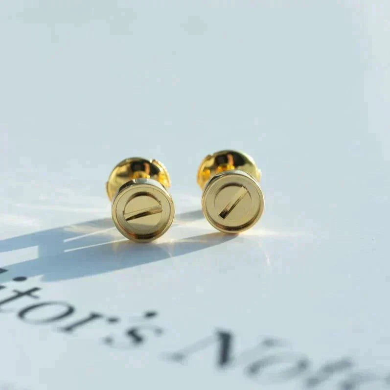 ¡®Imperial¡¯LOVE EARRINGS GOLD 10MM