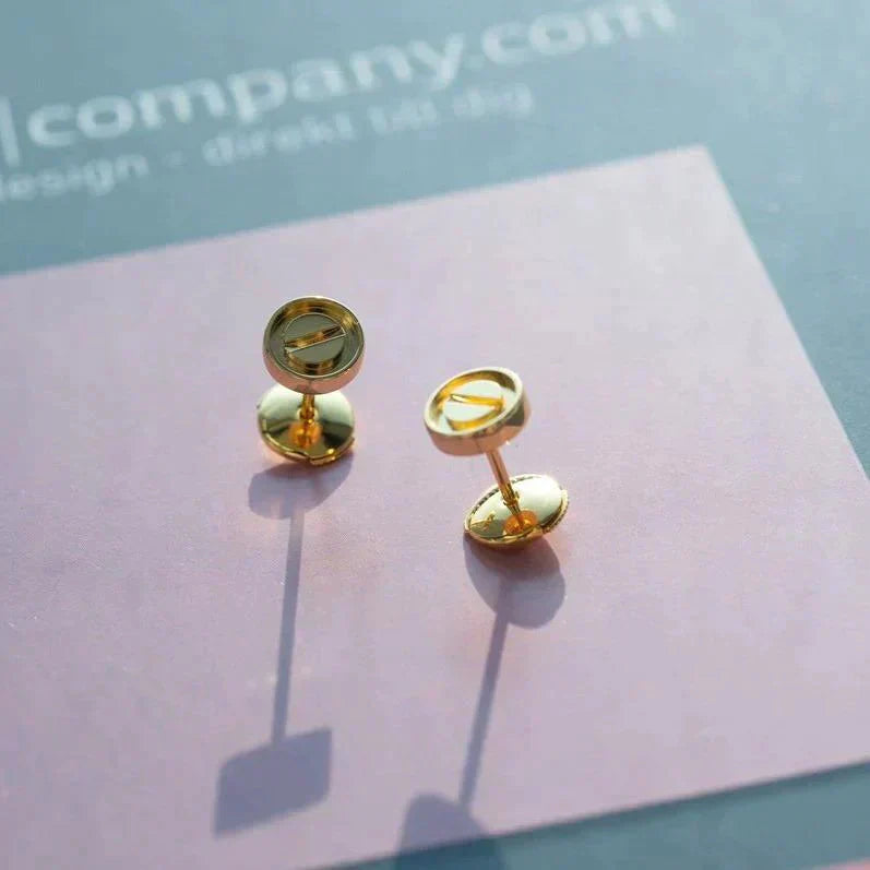 ¡®Imperial¡¯LOVE EARRINGS GOLD 10MM