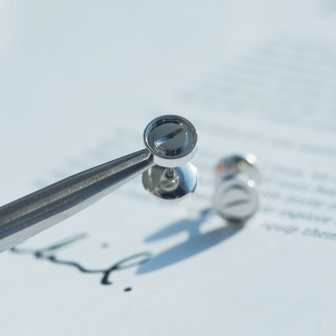 ¡®Imperial¡¯LOVE EARRINGS SILVER 10MM