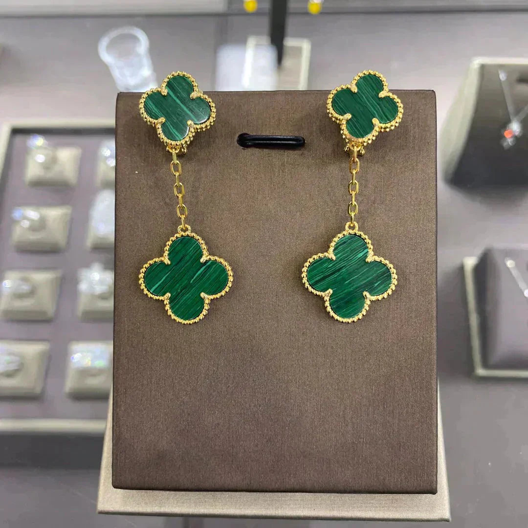 ¡®Imperial¡¯CLOVER 2 MOTIFS  EARRINGS (MULTIPLE CHOICESC