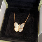 ¡®Imperial¡¯BUTTERFLY GOLD MOP DIAMOND NECKLACE