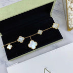 ¡®Imperial¡¯MAGIC CLOVER MOP GOLD BRACELET 5 MOTIFS