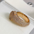 ¡®Imperial¡¯PANTHERE PINK GOLD DIAMOND RING