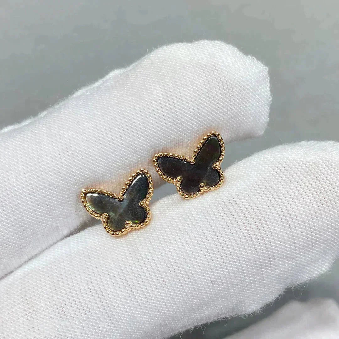 ¡®Imperial¡¯BUTTERFLY DARK MOP  EARRINGS