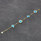 ¡®Imperial¡¯STAR AND SUN TURQUOISE 4 MOTIFS 3 DIAMONDS