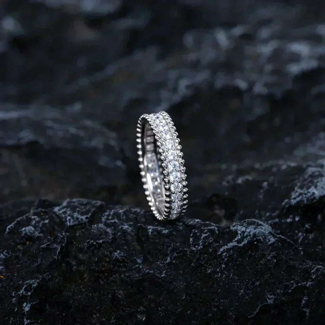 ¡®Imperial¡¯PERLEE DIAMOND SILVER RING