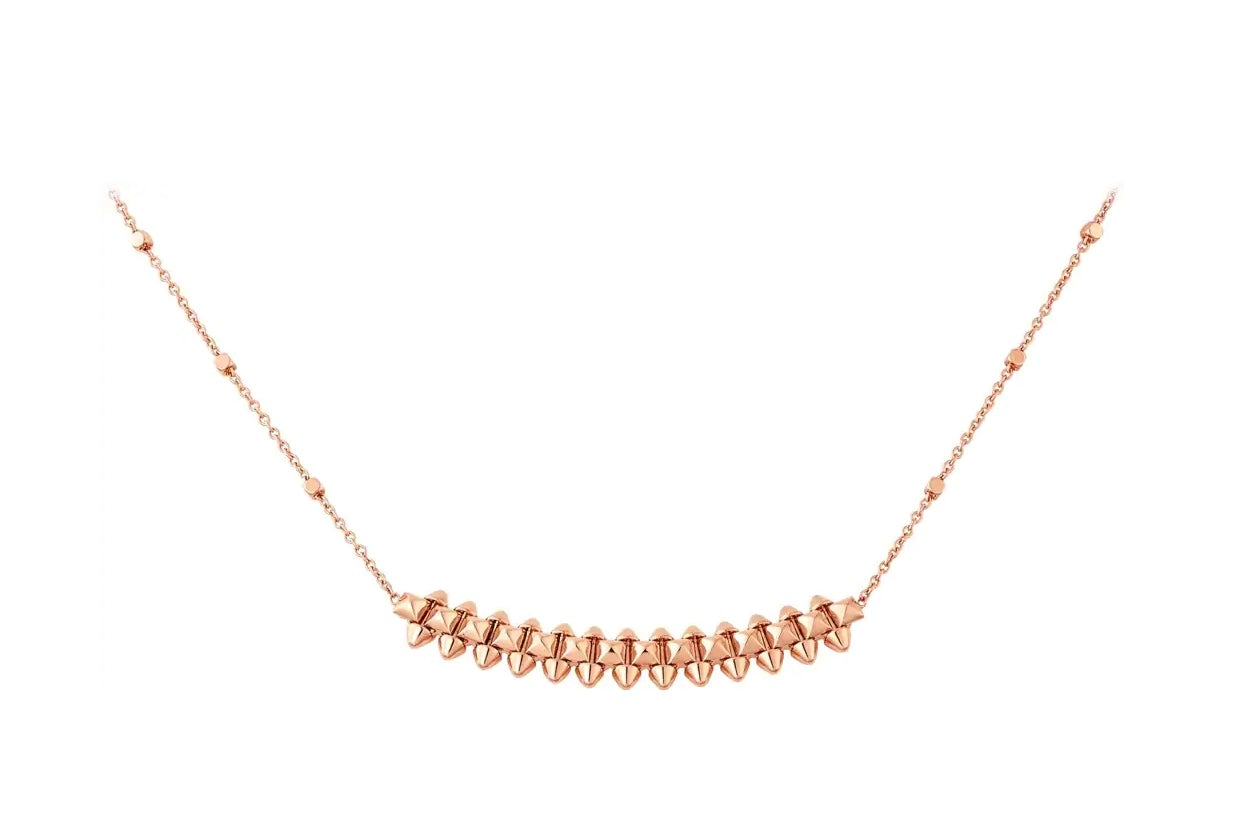 ¡®Imperial¡¯CLASH PINK GOLD NECKLACE