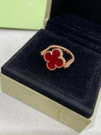 ¡®Imperial¡¯CLOVER RIVERSIBLE ROSE GOLD RING