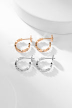 ¡®Imperial¡¯BEE LOVE DIAMOND HOOP EARRINGS