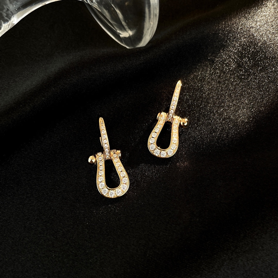 ¡®Imperial¡¯FORCE 10 FULL DIAMOND DROP EARRINGS MEDIUM MODEL