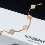 ¡®Imperial¡¯CLOVER BRACELET 5 MOTIF WHITE MOP DIAMOND