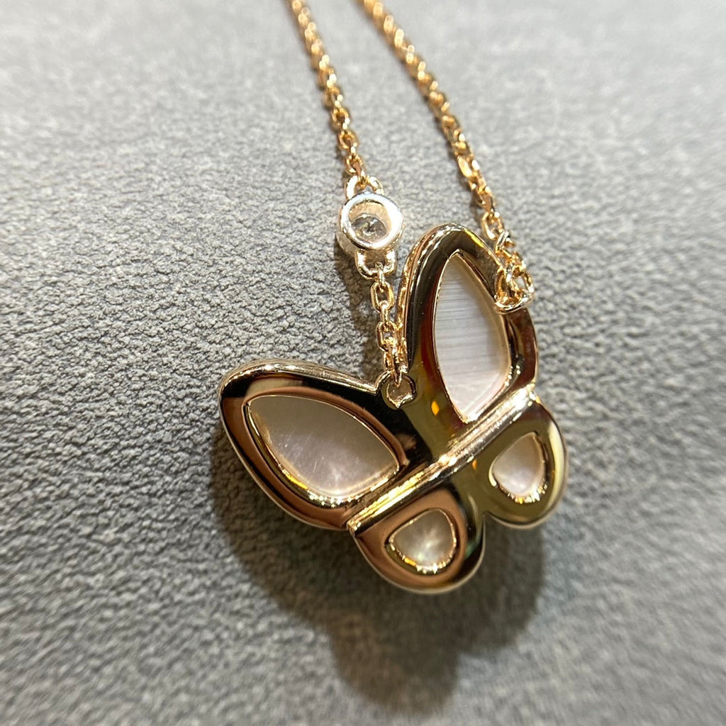 ¡®Imperial¡¯BUTTERFLY MOP DIAMOND NECKLACE