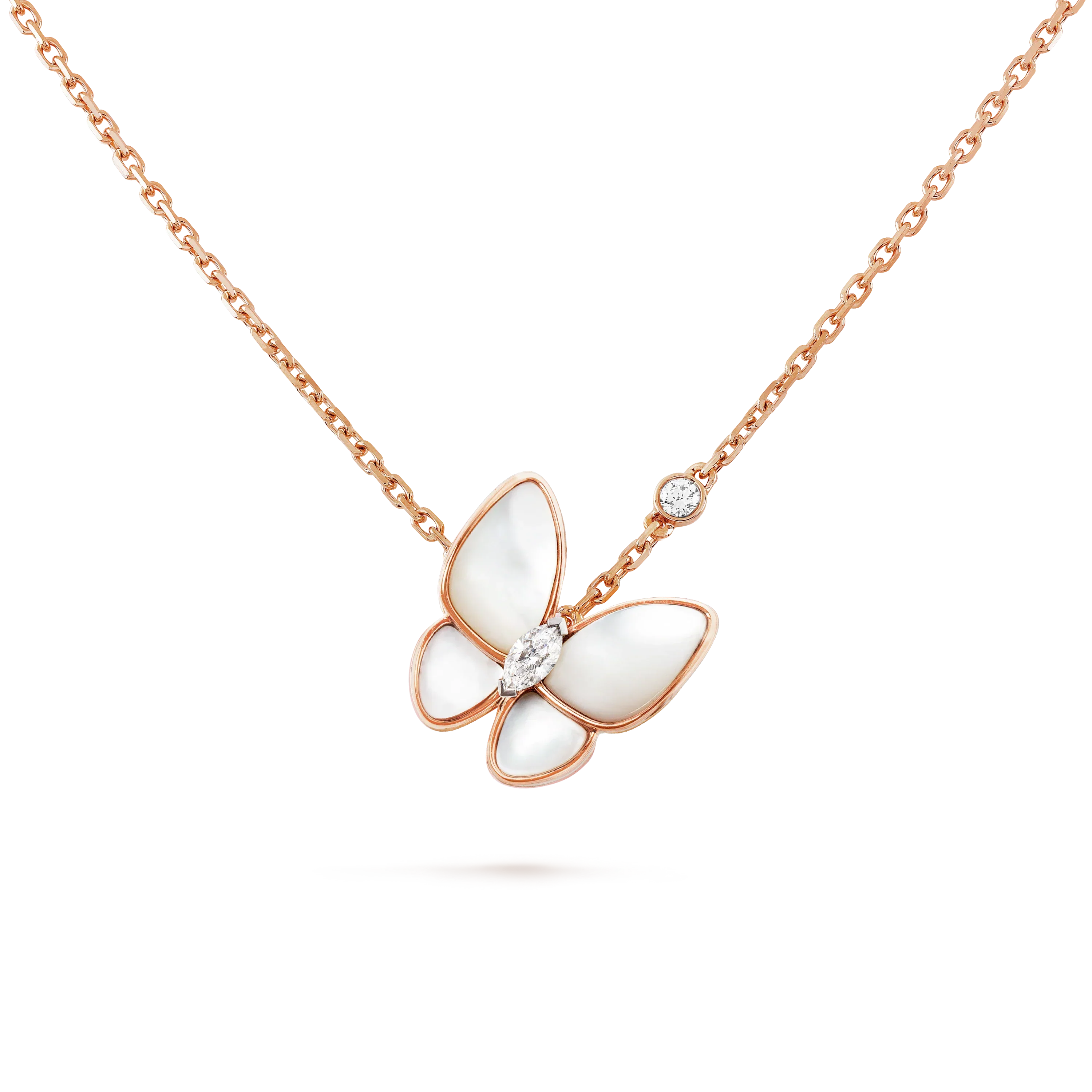 ¡®Imperial¡¯BUTTERFLY MOP DIAMOND NECKLACE