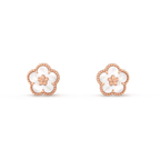 ¡®Imperial¡¯LUCKY PINK GOLD WHITE MOP EARRINGS