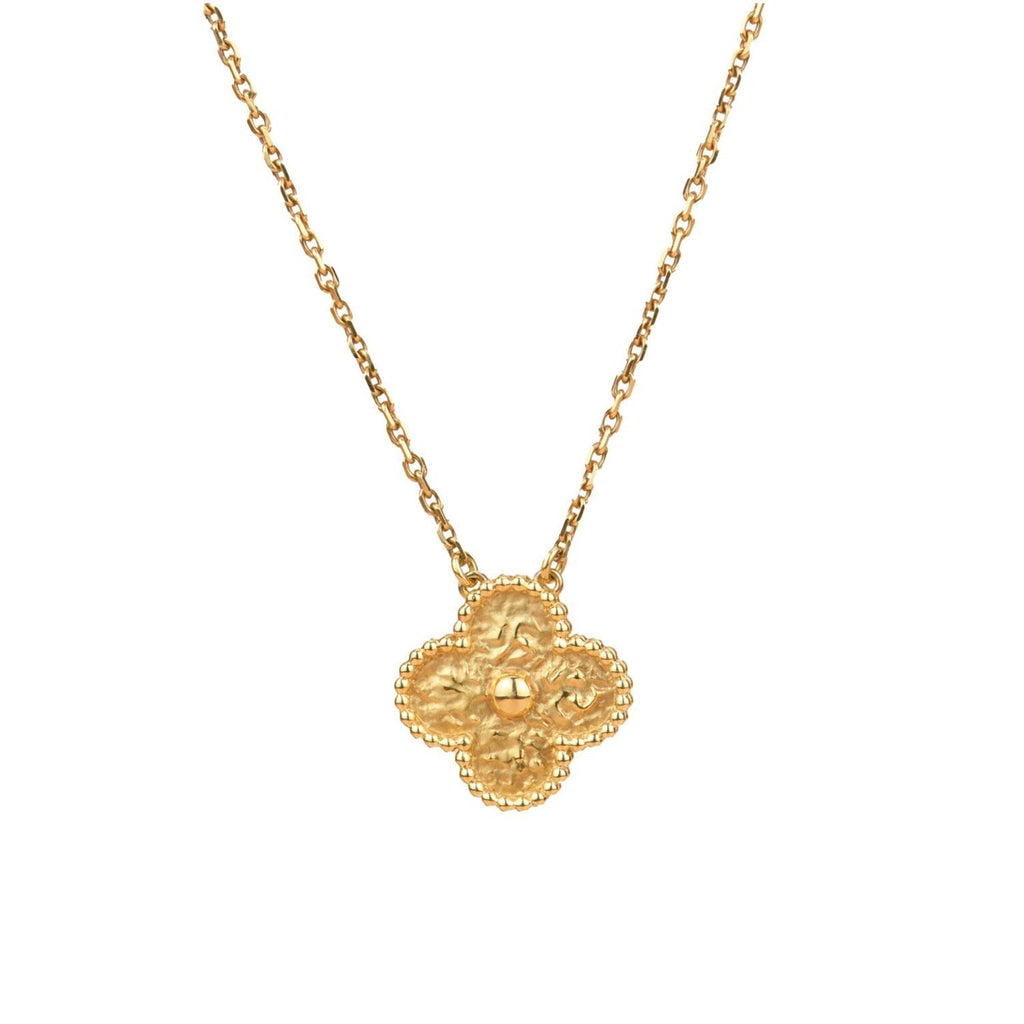 ¡®Imperial¡¯CLOVER 15MM  BRONZING NECKLACE