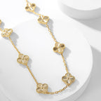 ¡®Imperial¡¯CLOVER 10 MOTIFS LASER NECKLACE