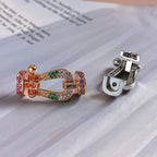 ¡®Imperial¡¯FORCE LARGE HORSESHOE  COLORED DIAMOND BRACELET ROSE GOLD