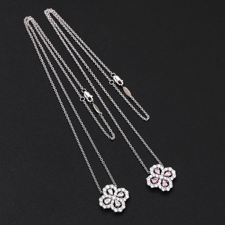 ¡®Imperial¡¯LOOP NECKLACE FULL MOTIF DIAMOND 16MM MULTIPLE COLORS