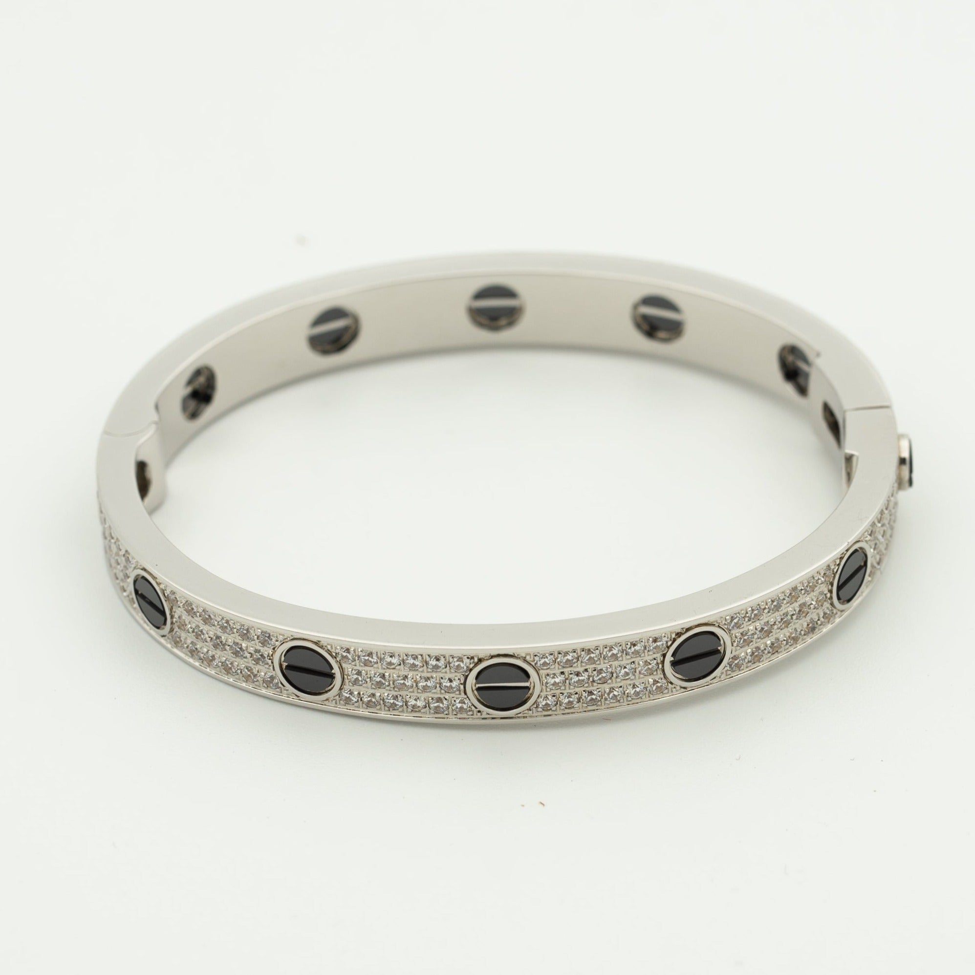 ¡®Imperial¡¯LOVE BRACELET 6.1MM DIAMOND-PAVED CERAMIC