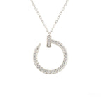 ¡®Imperial¡¯JUSTE NECKLACE SILVER DIAMONDS