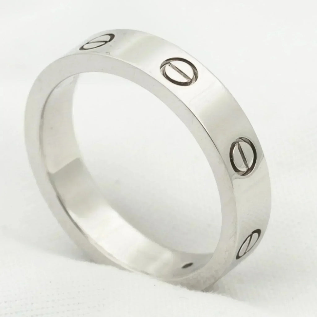 ¡®Imperial¡¯LOVE RING 4MM 1 DIAMOND SILVER