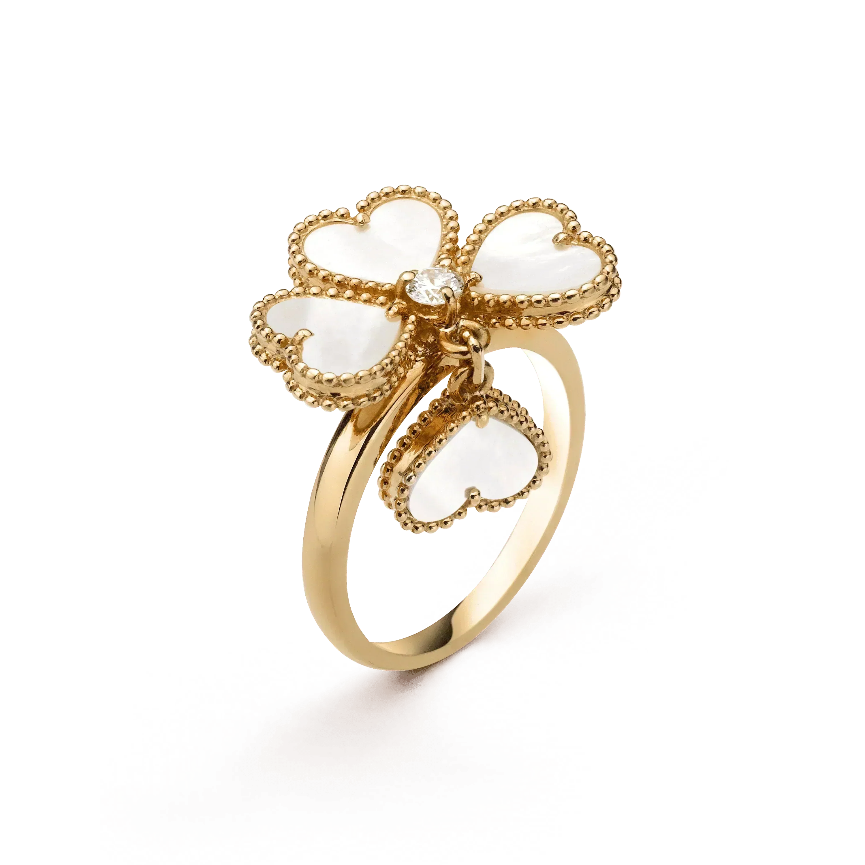 ¡®Imperial¡¯SWEET CLOVER WHITE MOP RING