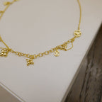 ¡®Imperial¡¯BLOOMING SUPPLE NECKLACE BRASS