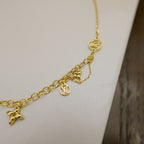 ¡®Imperial¡¯BLOOMING SUPPLE NECKLACE BRASS