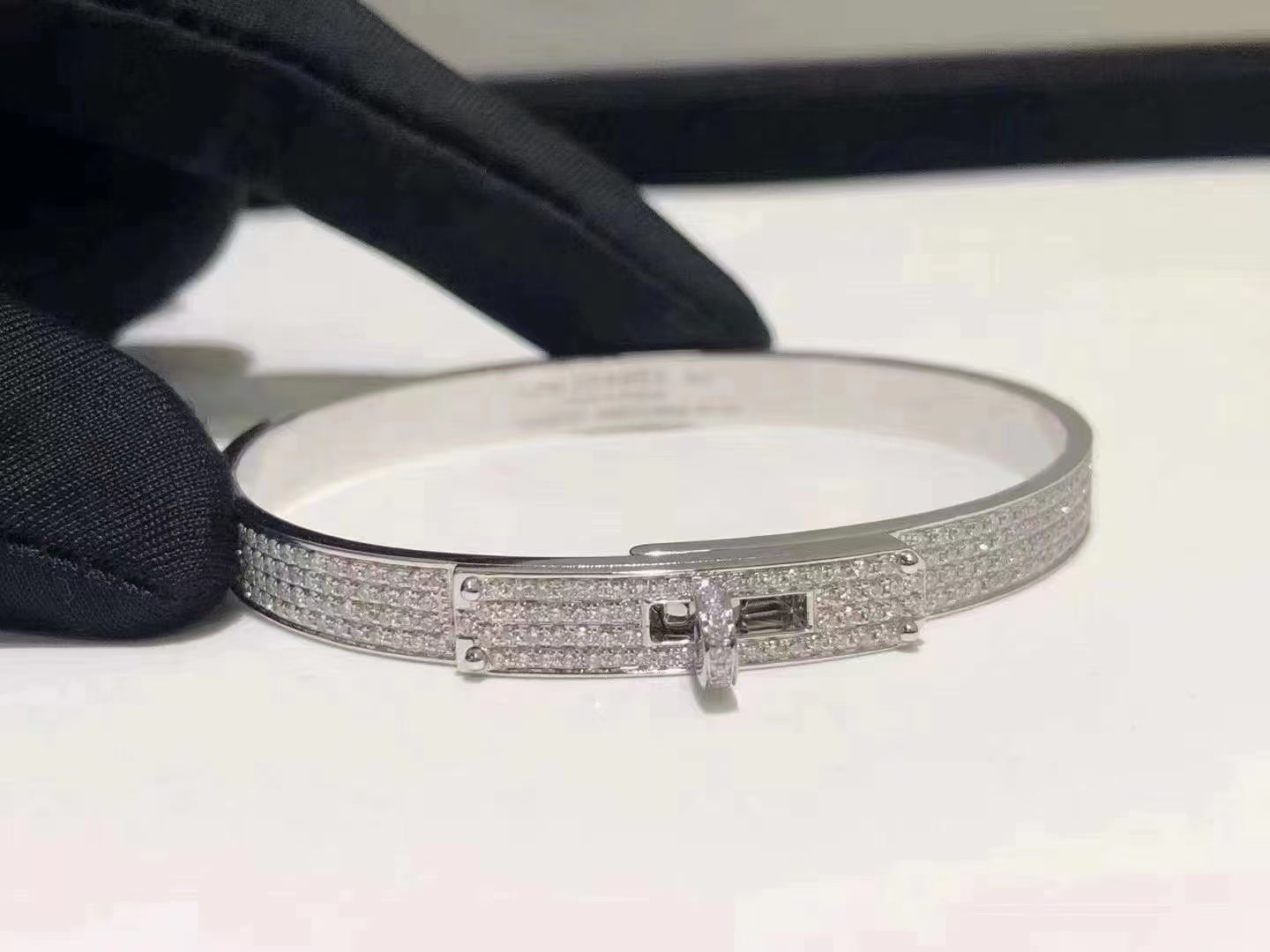 ¡®Imperial¡¯HM KELLY BRACELET IN SILVER AND FULL PAVE DIAMOND