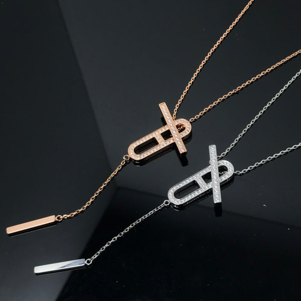 ¡®Imperial¡¯HM NECKLACE PLATINUM ROSE GOLD DIAMOND