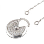 ¡®Imperial¡¯AMULETTE SILVER FULL DIAMOND NECKLACE