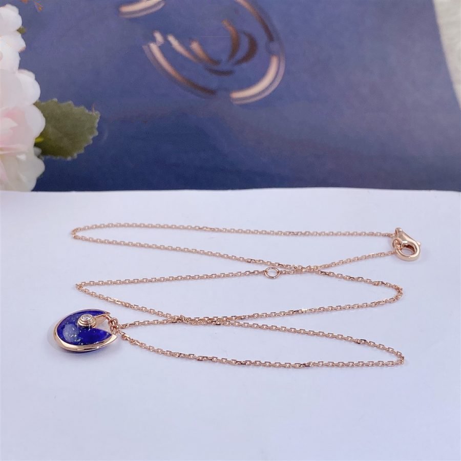 ¡®Imperial¡¯AMULETTE ROSE GOLD AGATE NECKLACE