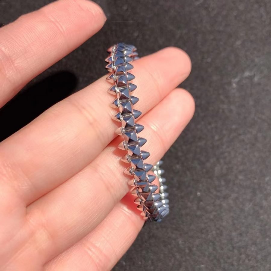 ¡®Imperial¡¯CLASH SILVER BRACELET