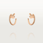 ¡®Imperial¡¯JUSTE EARRINGS 12.75MM PINK GOLD DIAMOND