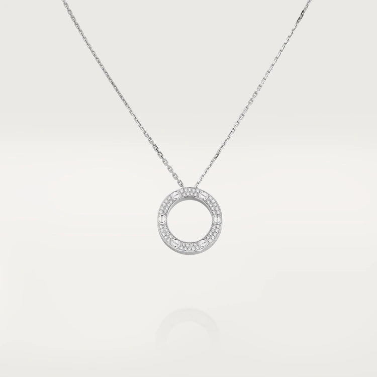 ¡®Imperial¡¯LOVE NECKLACE ADJUSTABLE SILVER
