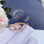 ¡®Imperial¡¯BEE LOVE RING PINK GOLD 1 DIAMOND