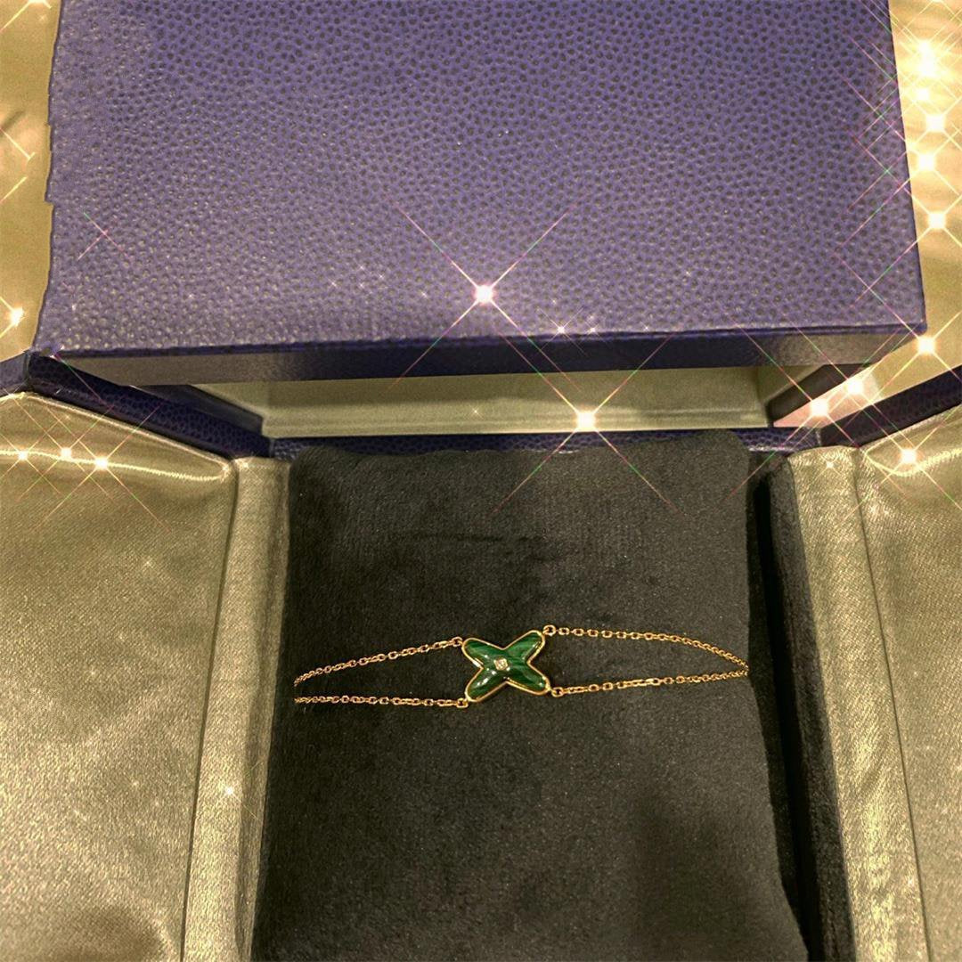 ¡®Imperial¡¯JEUX BRACELET MALACHITE PINK GOLD 1 DIAMOND