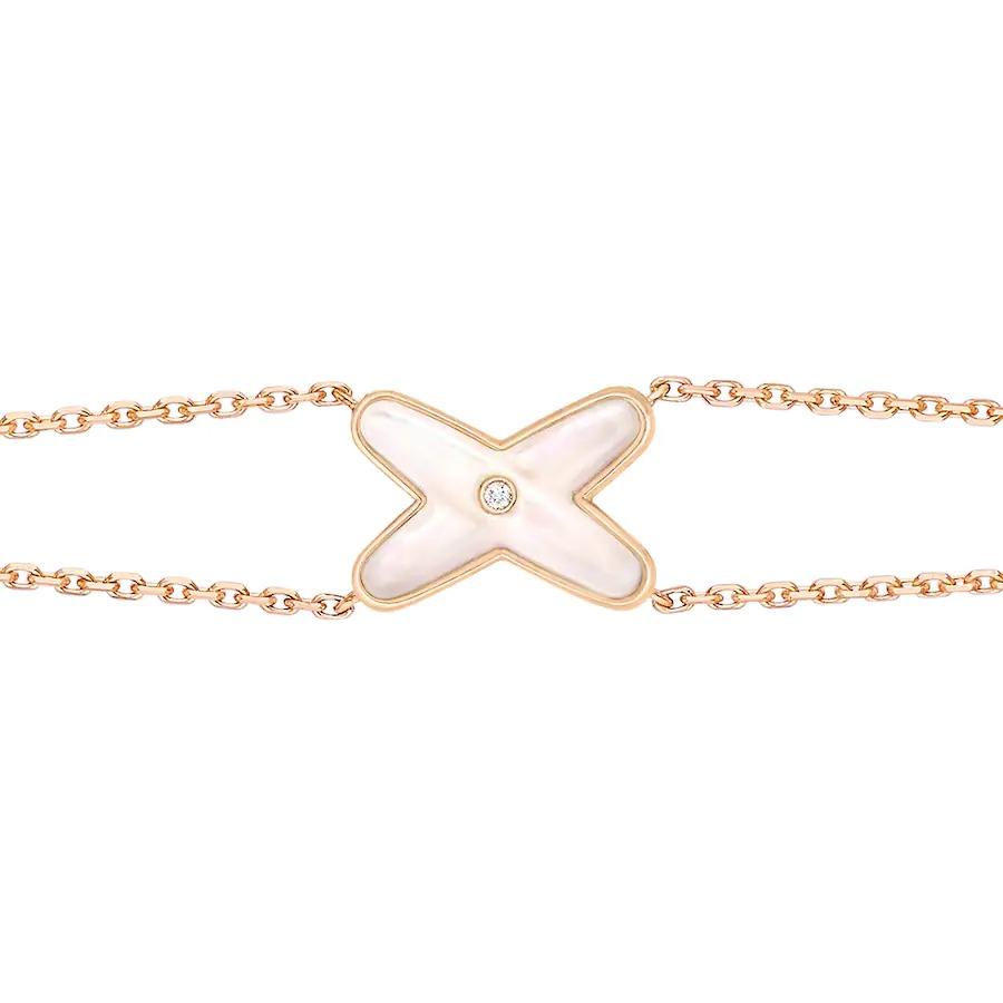 ¡®Imperial¡¯JEUX BRACELET WHITE MOP PINK GOLD 1 DIAMOND
