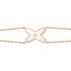 ¡®Imperial¡¯JEUX BRACELET WHITE MOP PINK GOLD 1 DIAMOND