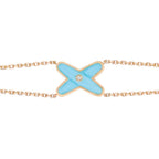 ¡®Imperial¡¯JEUX BRACELET TURQUOISE PINK GOLD 1 DIAMOND