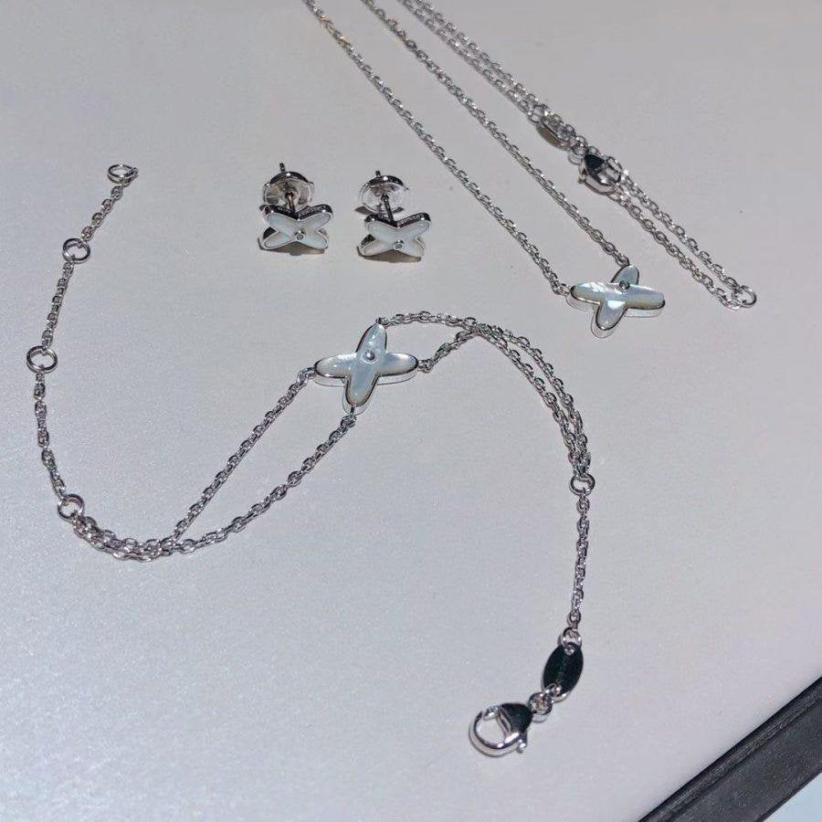 ¡®Imperial¡¯JEUX BRACELET WHITE MOP SILVER 1 DIAMOND