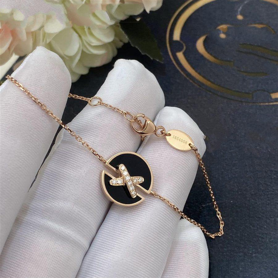 ¡®Imperial¡¯JEUX DE BRACELET ONYX PINK GOLD DIAMOND