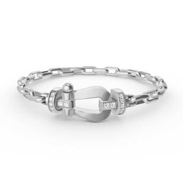 ¡®Imperial¡¯FORCE LARGE HORSESHOE CLASP  METAL BRACELET