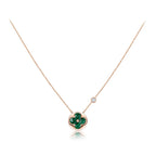 ¡®Imperial¡¯SUN PEDANT PINK GOLD 1 DIAMOND NECKLACE