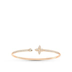 ¡®Imperial¡¯IDYLLE PINK GOLD OPEN BRACELET DIAMOND PAVED