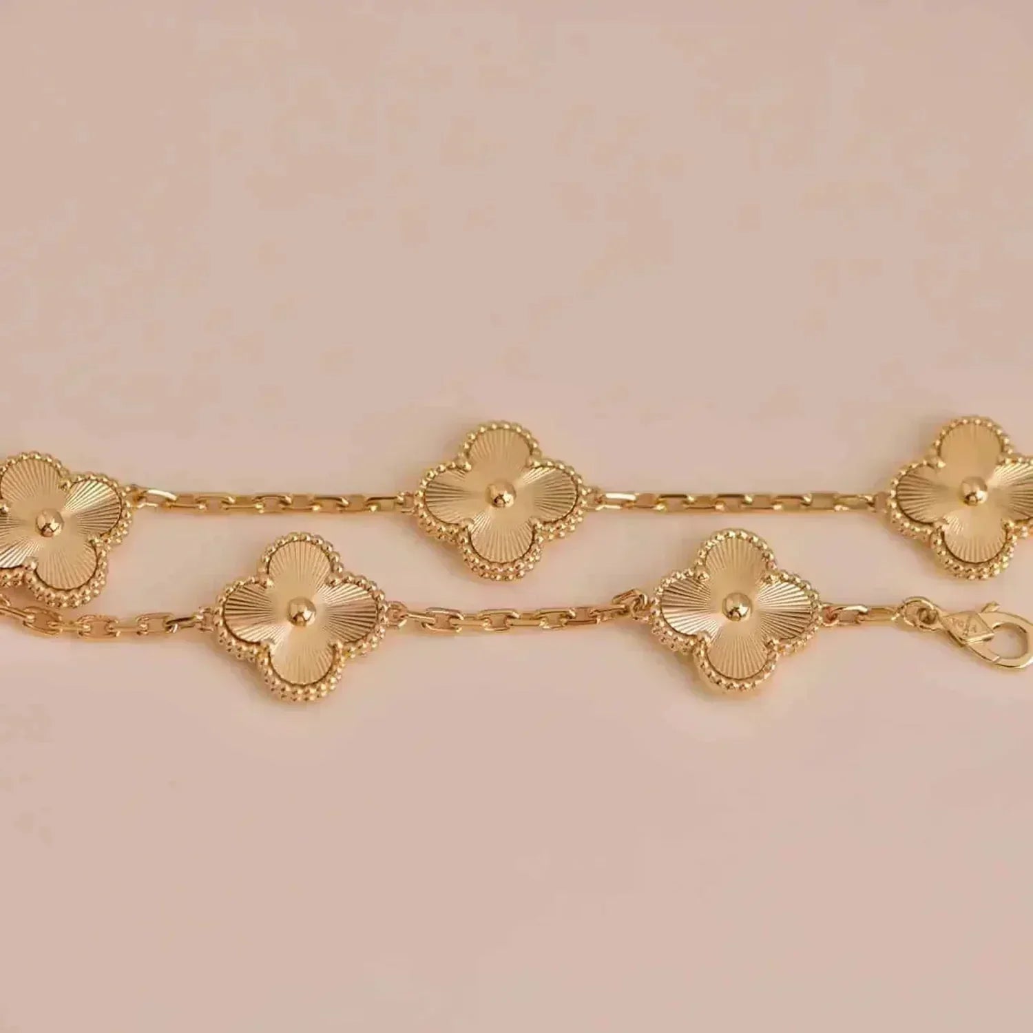 ¡®Imperial¡¯CLOVER 5 FLOWERS LASER BRACELET
