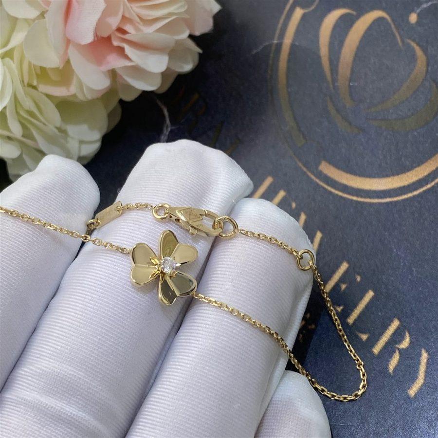 ¡®Imperial¡¯FRIVOLE GOLD FLOWER BRACELET