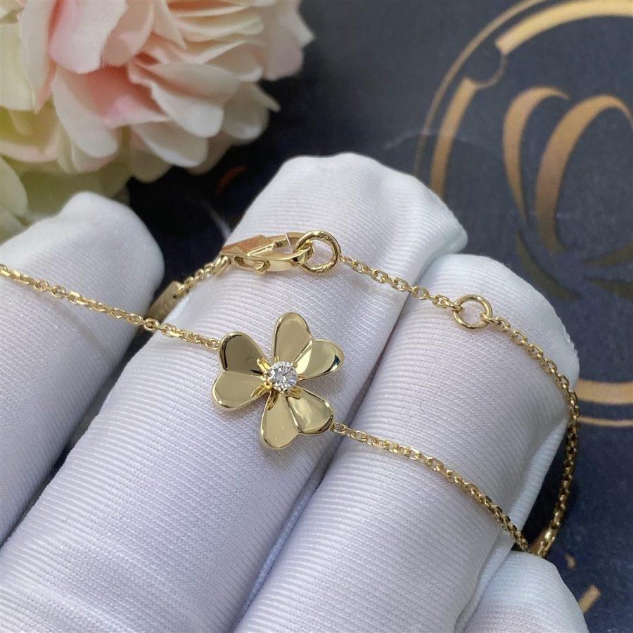 ¡®Imperial¡¯FRIVOLE GOLD FLOWER BRACELET