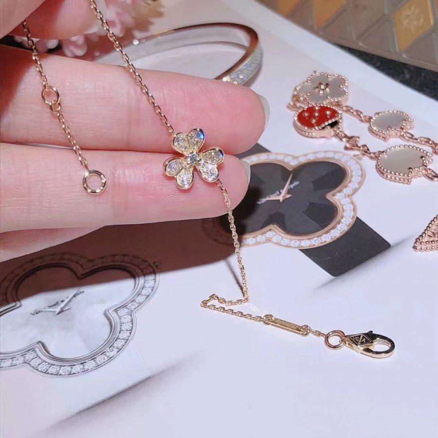 ¡®Imperial¡¯FRIVOLE GOLD FLOWER DIAMOND BRACELET